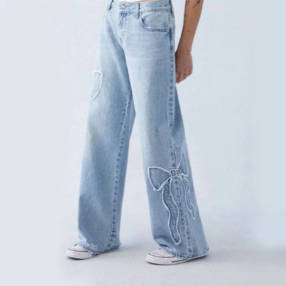 Ladies' Denim Jeans - Wide Fit - Comfortable and Stylish