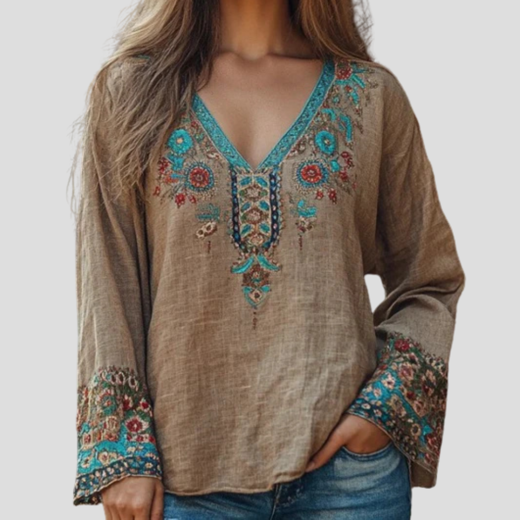 Ladies Embroidered Blouse