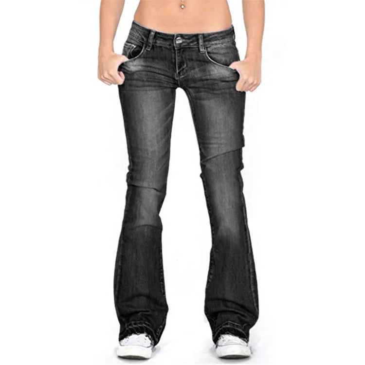Ladies Gradient Jeans
