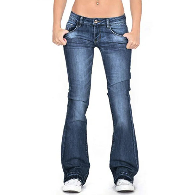 Ladies Gradient Jeans