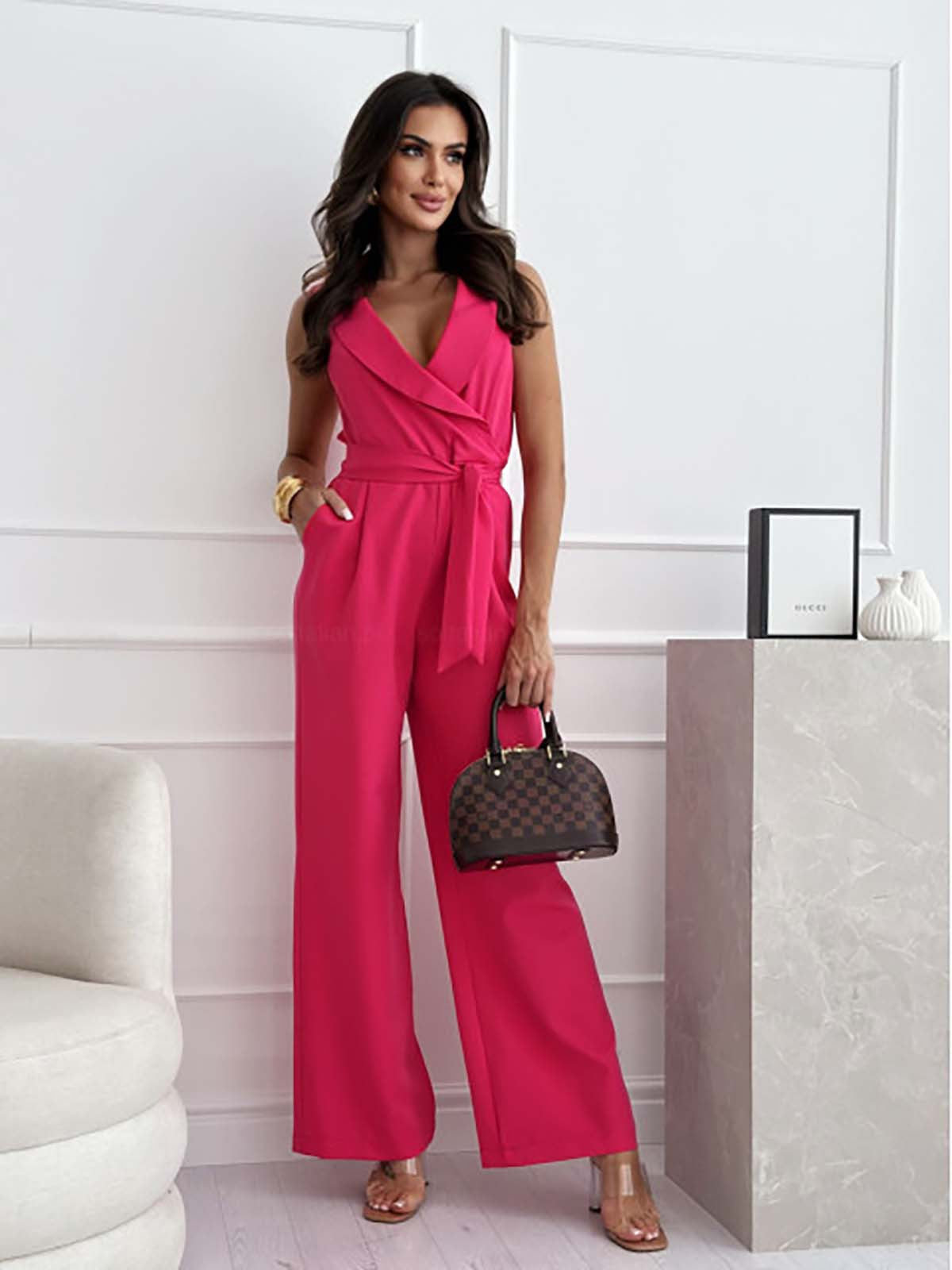Ladies Jumpsuit with Elegant Silhouette