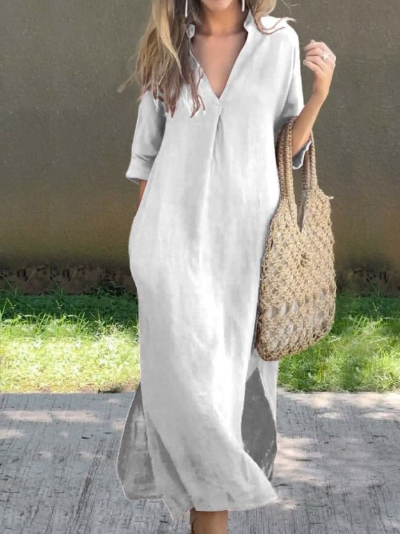 Ladies' Maxi Dress with Timeless Elegance