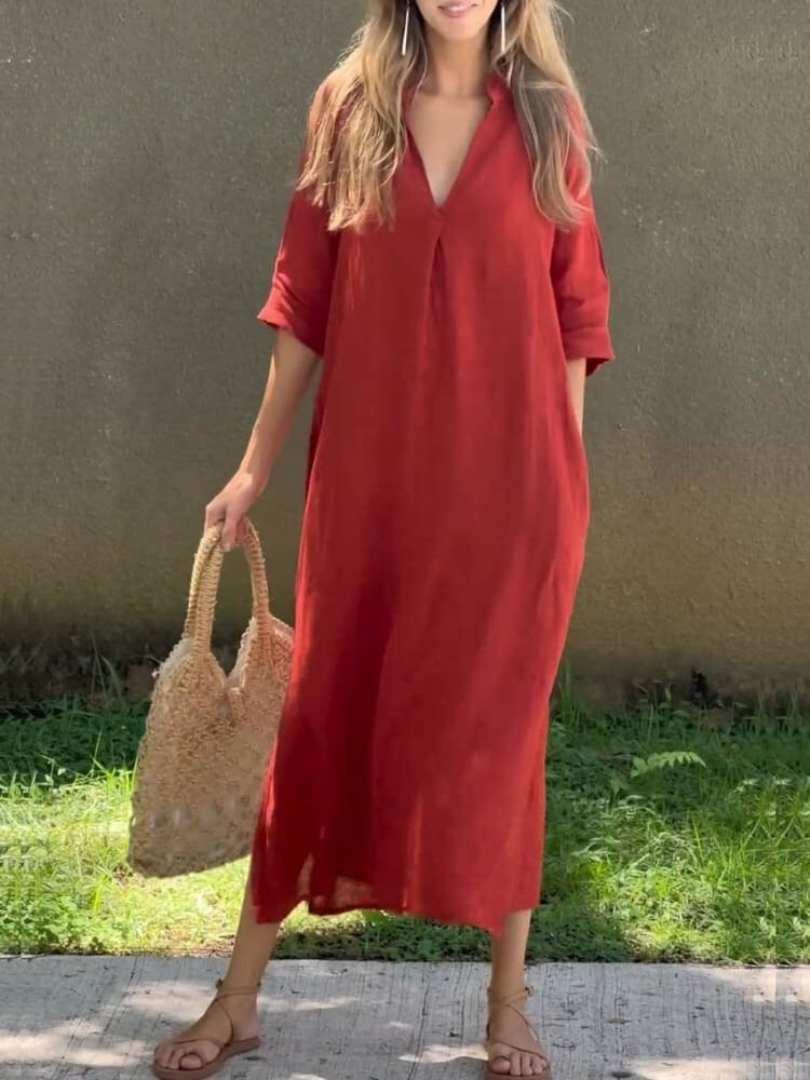 Ladies' Maxi Dress with Timeless Elegance