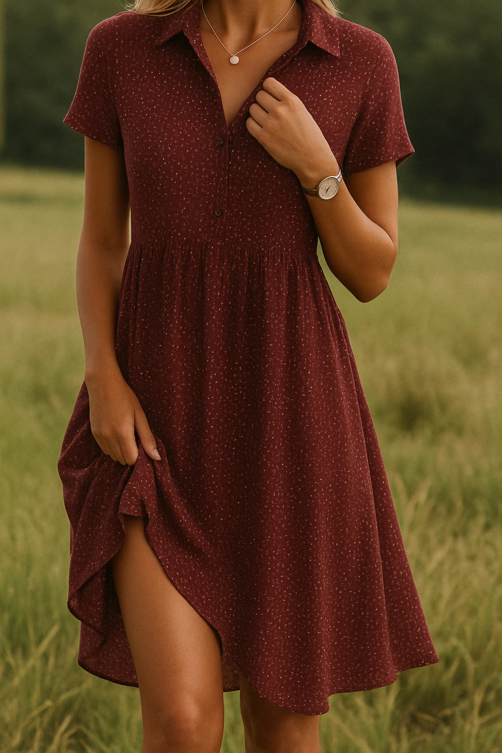 Ladies' Short Sleeve Dress