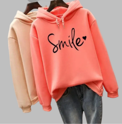 Ladies Smile Hoodie