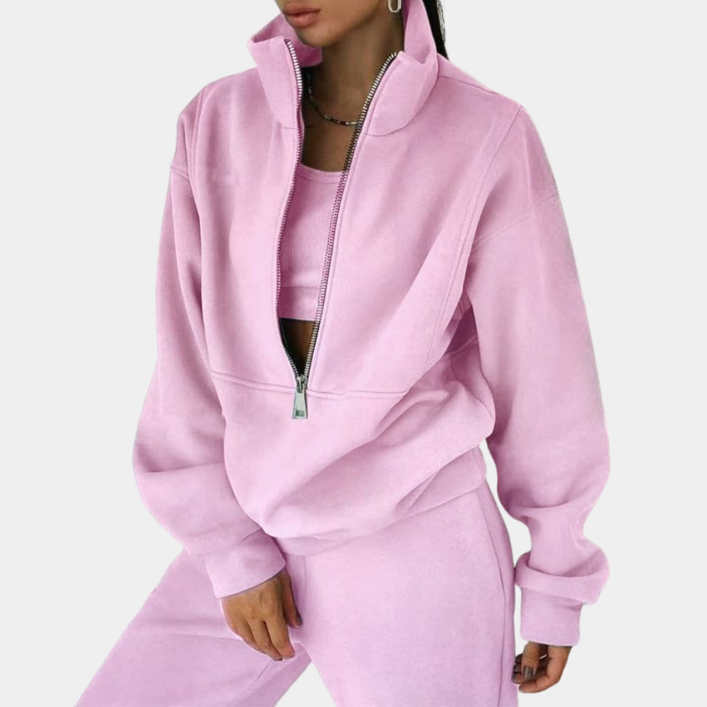 Ladies' Tracksuit - With Zipper