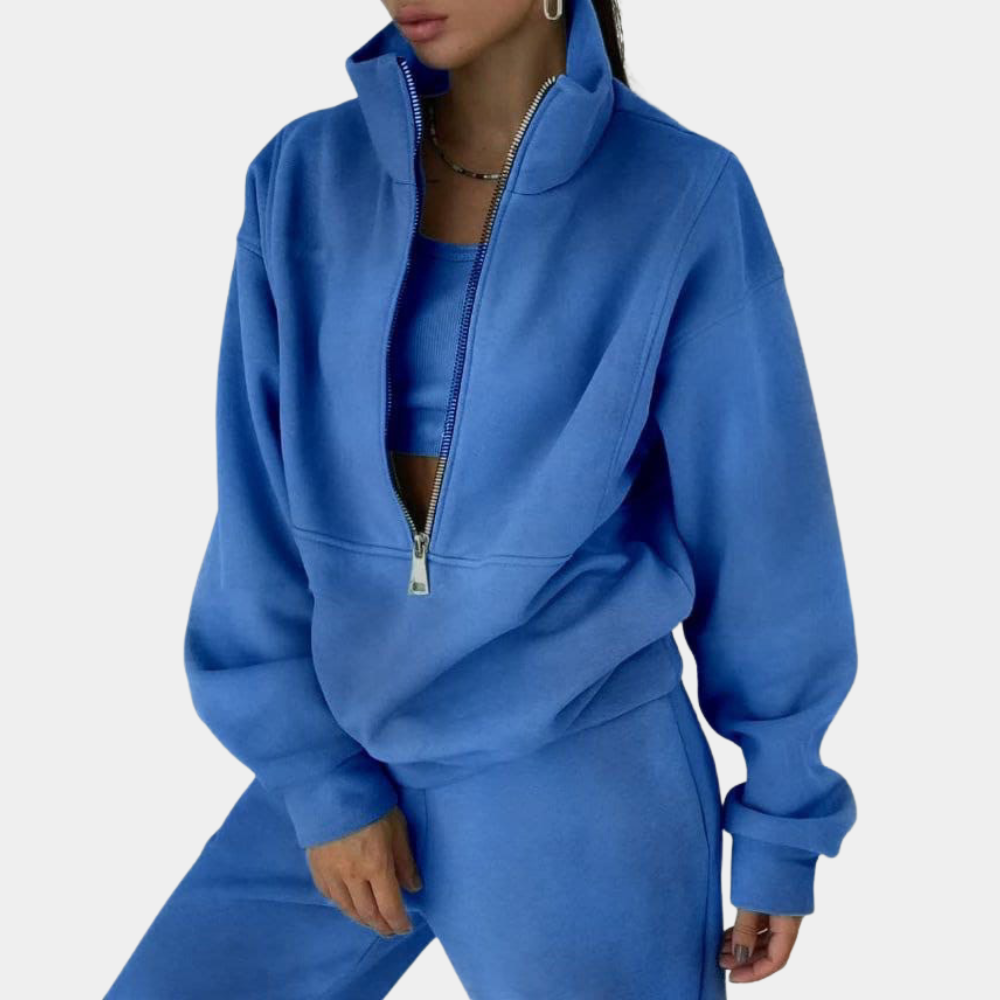 Ladies' Tracksuit - With Zipper