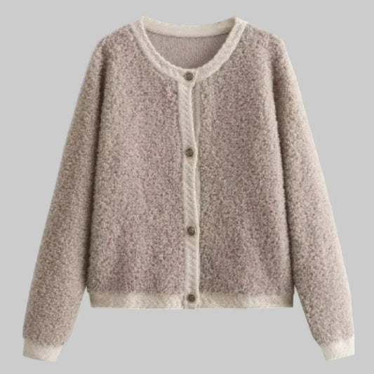 Ladies' cardigan with buttons