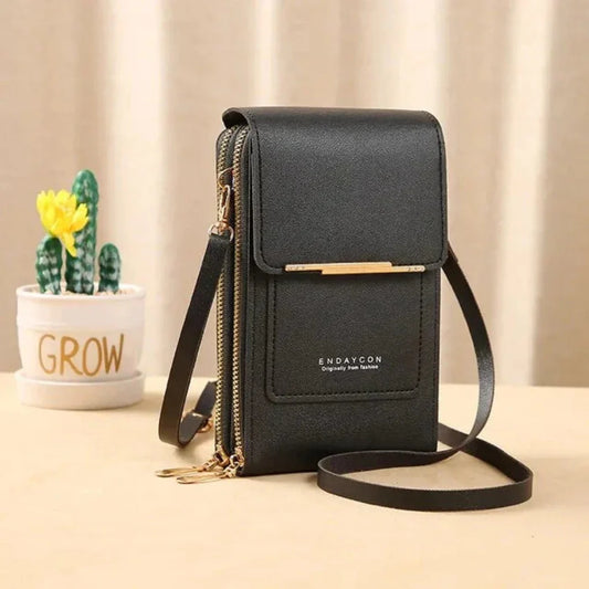 Bolso de hombro para mujer con pantalla táctil