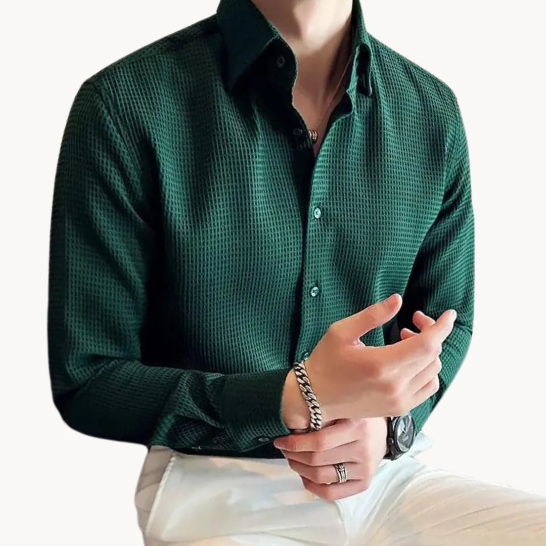 Hugo | Long Sleeve Shirt with Button Closure and Slim Fit