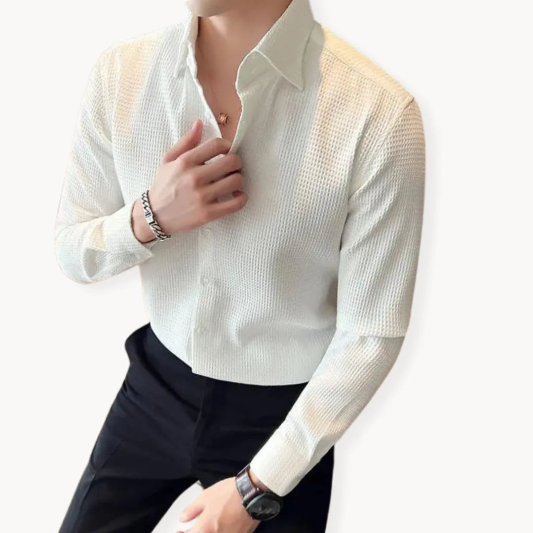 Hugo | Long Sleeve Shirt with Button Closure and Slim Fit