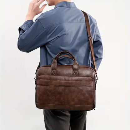 Laptop bag with adjustable shoulder strap