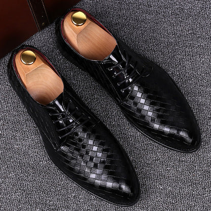 Lars | Formal Leather Smart Lace-Up Shoes