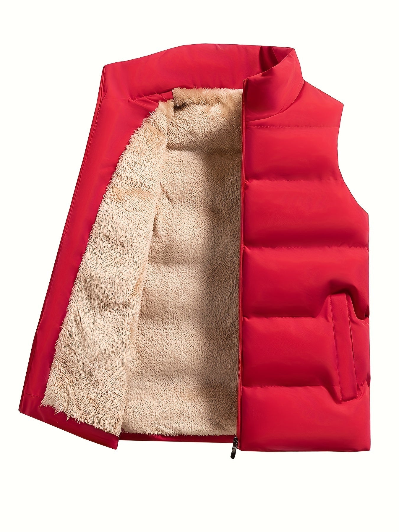 Lars | Warm fleece winter gilet for men