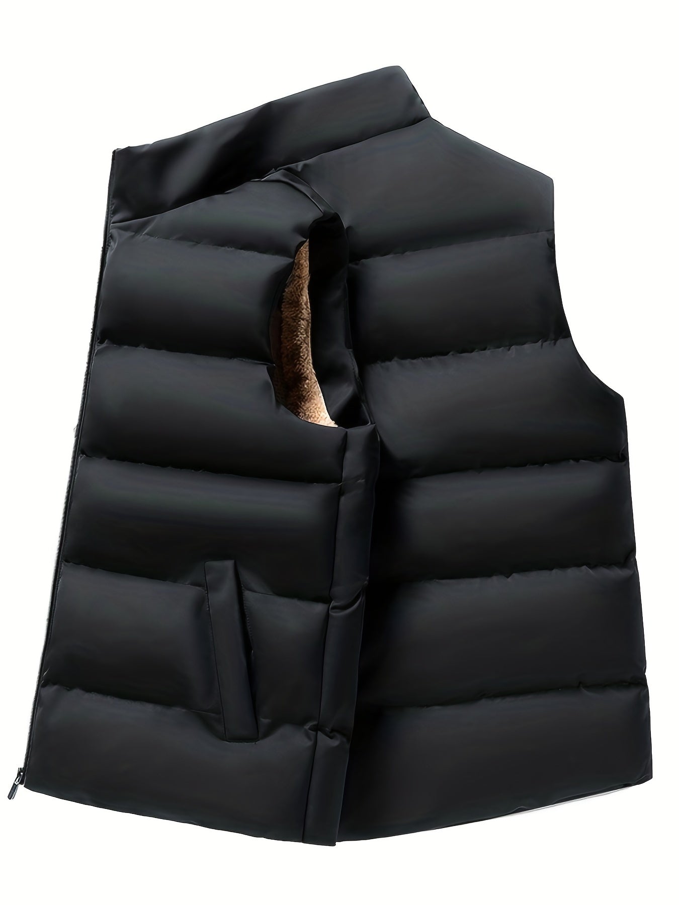 Lars | Warm fleece winter gilet for men
