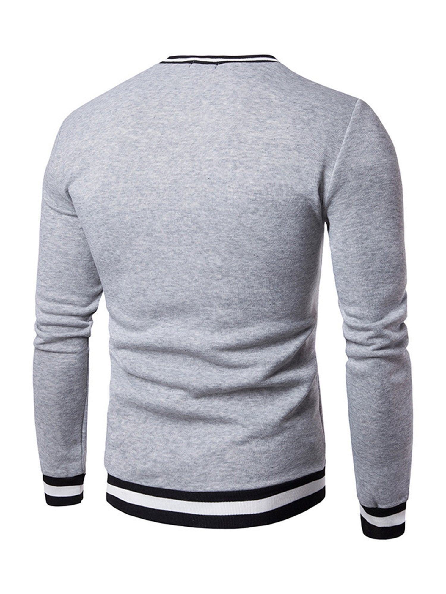 Lars | Warm men's sweatshirt with colour block