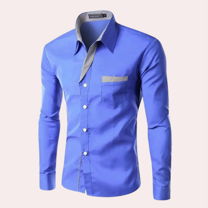 Marvin - Tailored Long Sleeve Shirt for Men