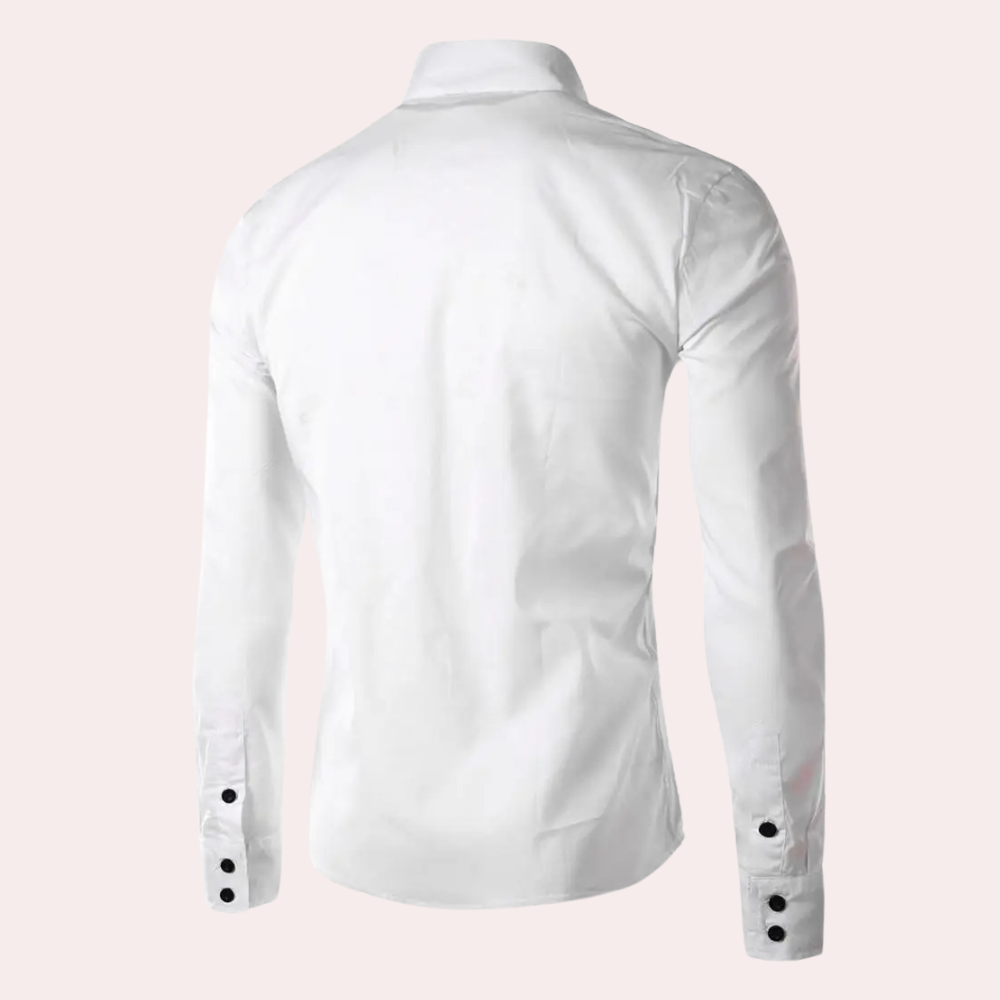 Marvin - Tailored Long Sleeve Shirt for Men