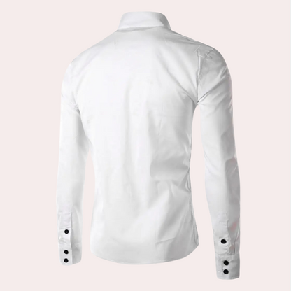 Marvin - Tailored Long Sleeve Shirt for Men