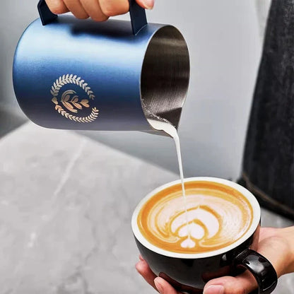 Jarra para leche para arte latte - Perfecta para capuchino y café