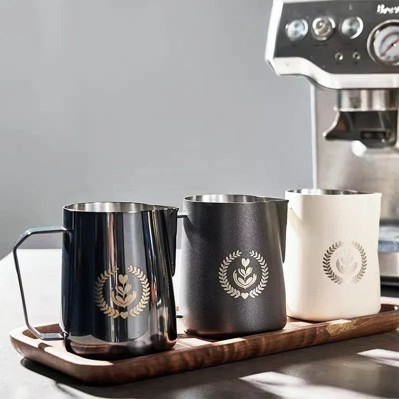 Jarra para leche para arte latte - Perfecta para capuchino y café