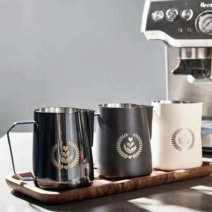 Jarra para leche para arte latte - Perfecta para capuchino y café