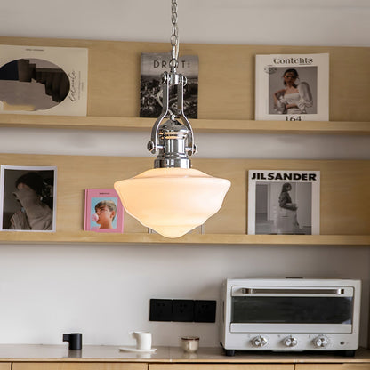 Lámpara colgante escolar clásica con LED – Atemporal y de bajo consumo