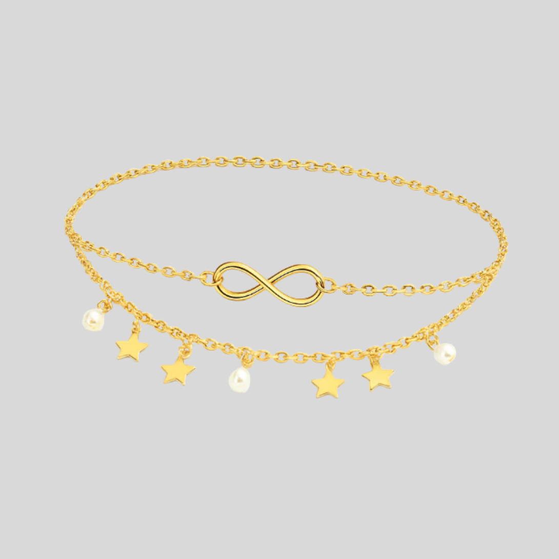 Layered Anklet for Women