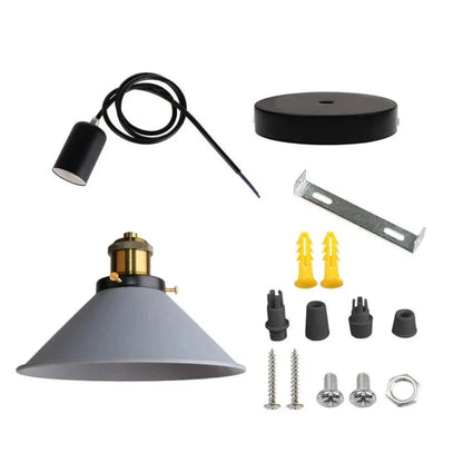 Modern Meets - LED Industrial Horn Pendant Light