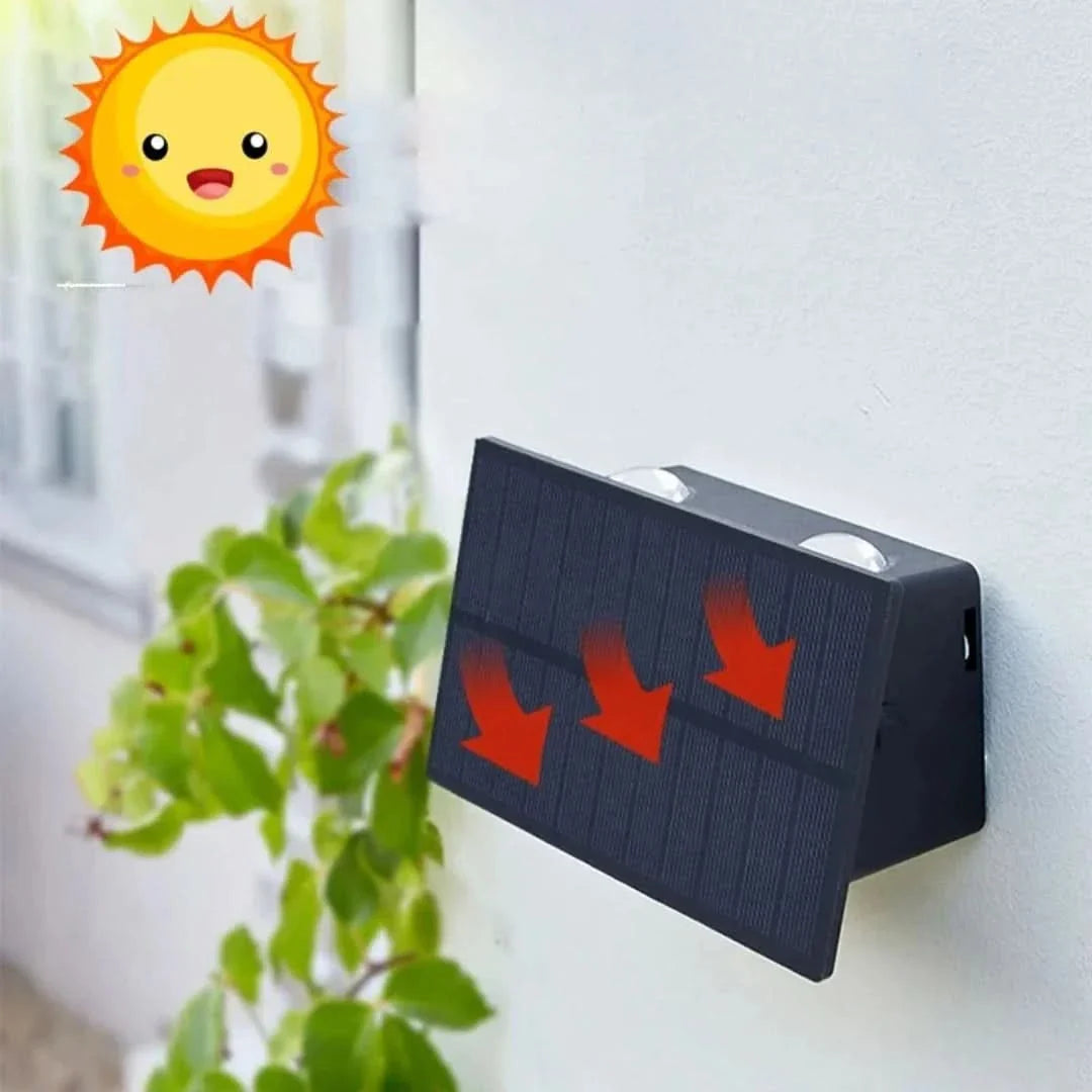 BrightBreeze - Solar Balcony Light