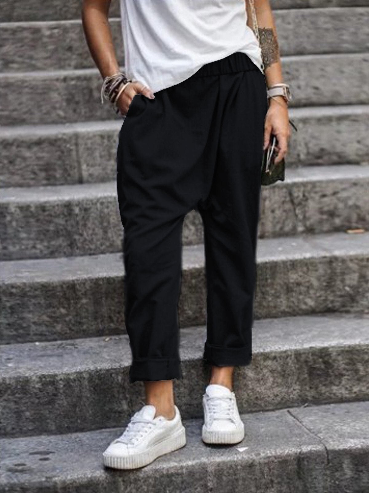 Weite Damenhose – Lilian
