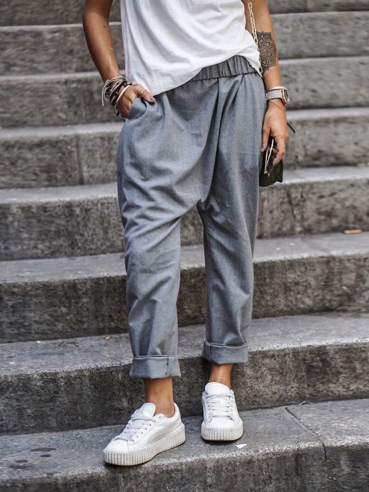 Weite Damenhose – Lilian