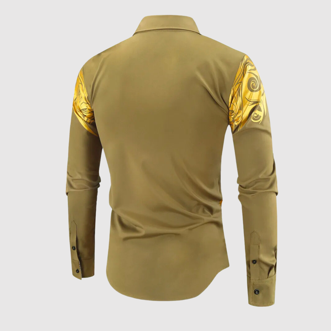 Lennart | Stylish Men's Shirt with Print