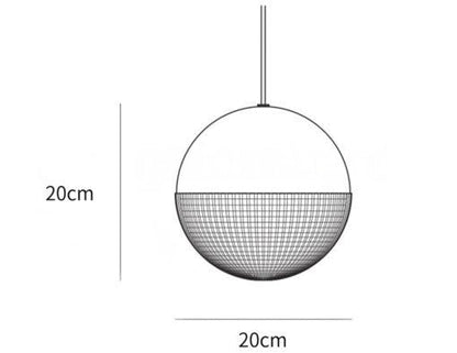 Suspended Lens Flair Pendant Lamp – Luxe & Innovative Design