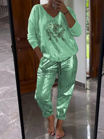 Shiny Women's Clothing Set - Froukje