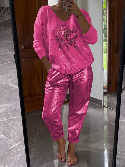 Shiny Women's Clothing Set - Froukje