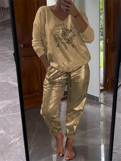 Shiny Women's Clothing Set - Froukje