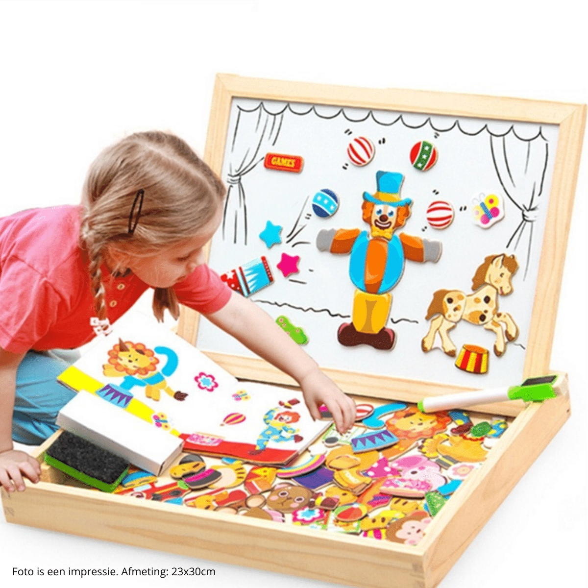 Woods - Creative Magnetic Playboard - Unique Wooden Play Experience