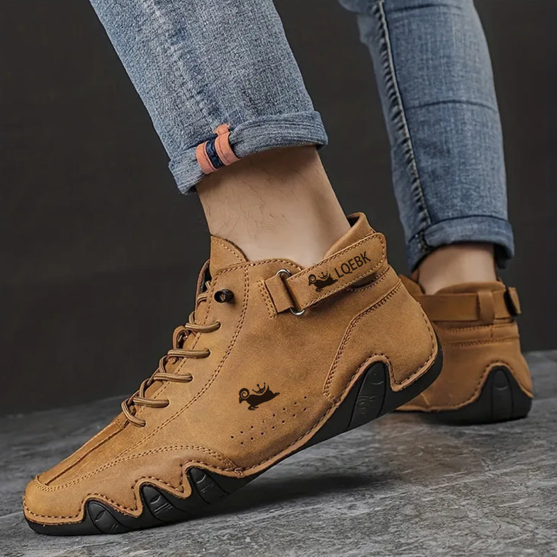 Men's Walking Shoes - leather - orthopaedic insole