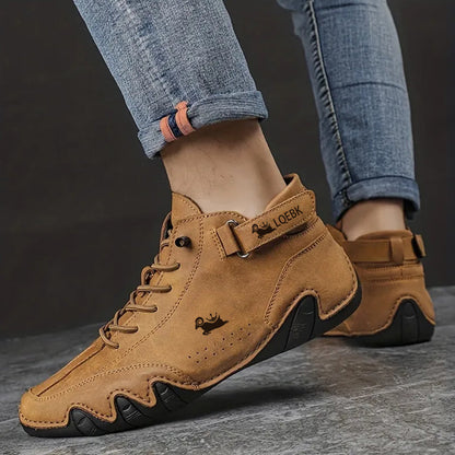 Men's Walking Shoes - leather - orthopaedic insole