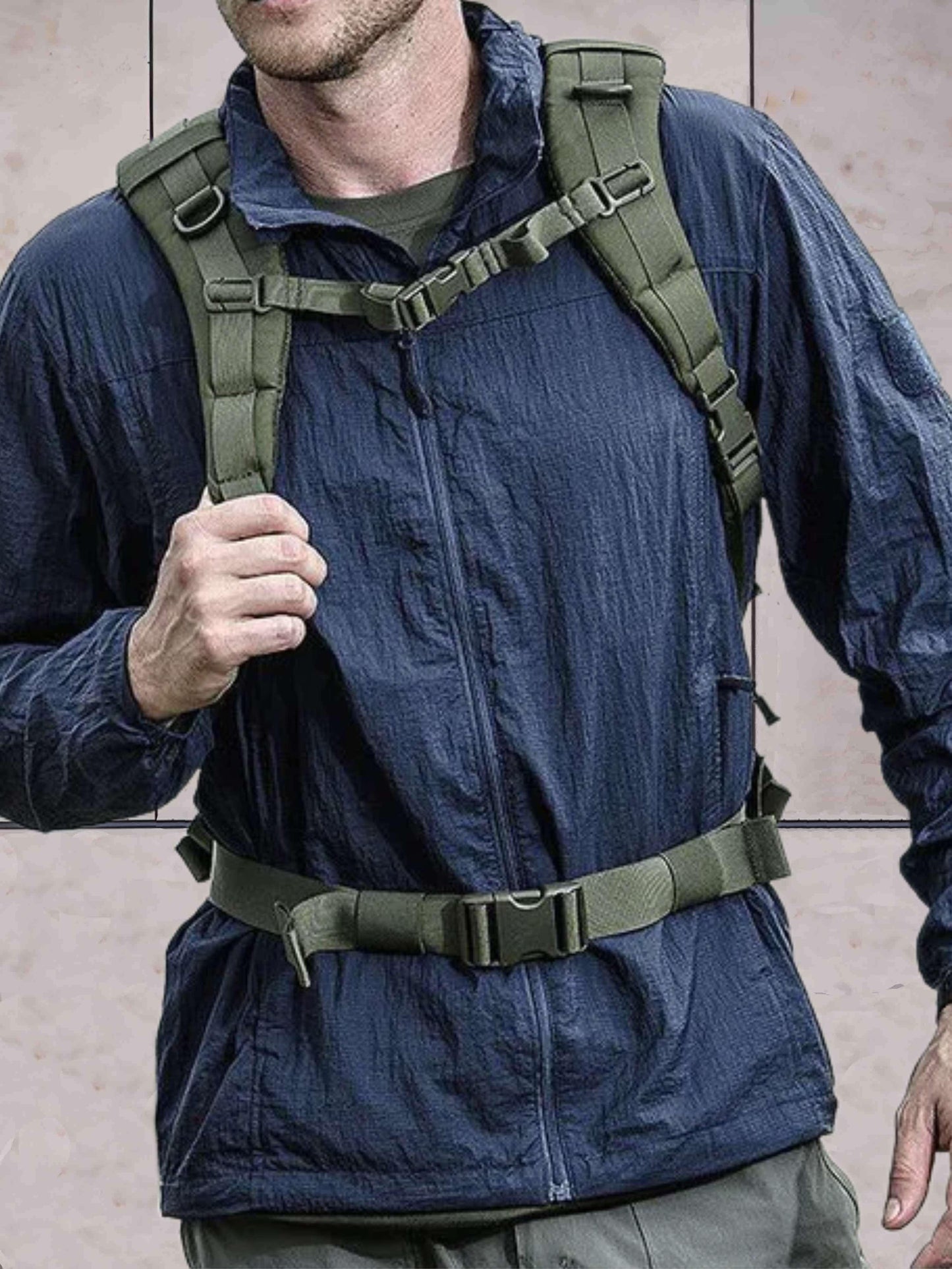 Liam | Lightweight Waterproof Jacket with Hood and Zip