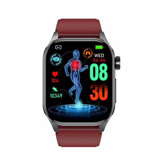 LifeSync – Advanced Smartwatch with EKG, Blood Sugar, and Blood Pressure Monitoring