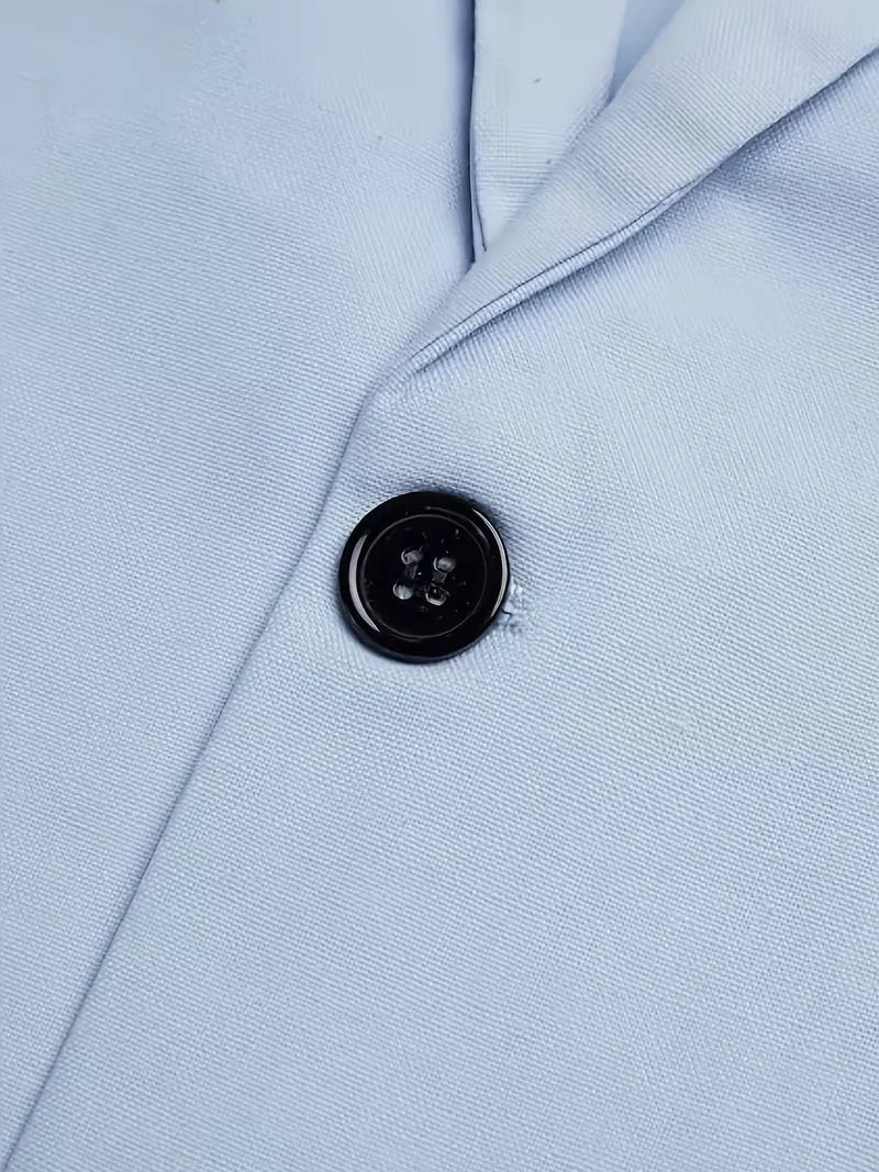 Light Blue Slim Fit Suit