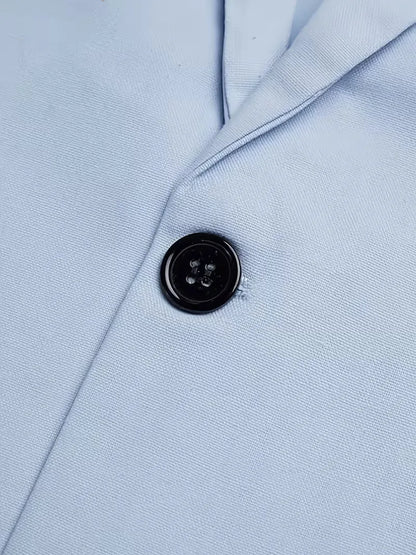 Light Blue Slim Fit Suit