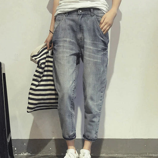 Jeans holgados para mujer - pantalones anchos para mujer
