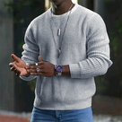 Larryx - Suéter casual suave para hombre