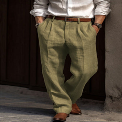 Lightweight Linen Pants for Men - Klaus