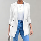 Joan – Eleganter Blazer mit Kapuze für Damen