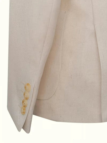 Linen Blazer Slim Fit