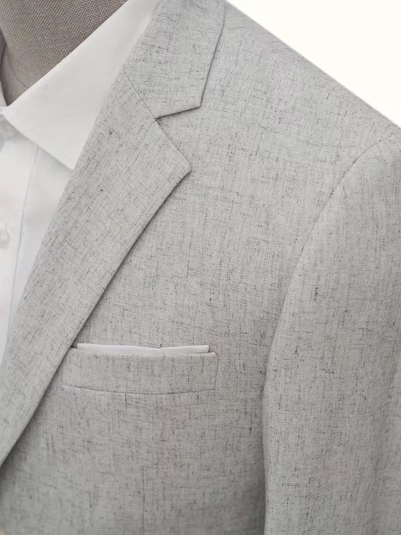 Linen Blazer Slim Fit